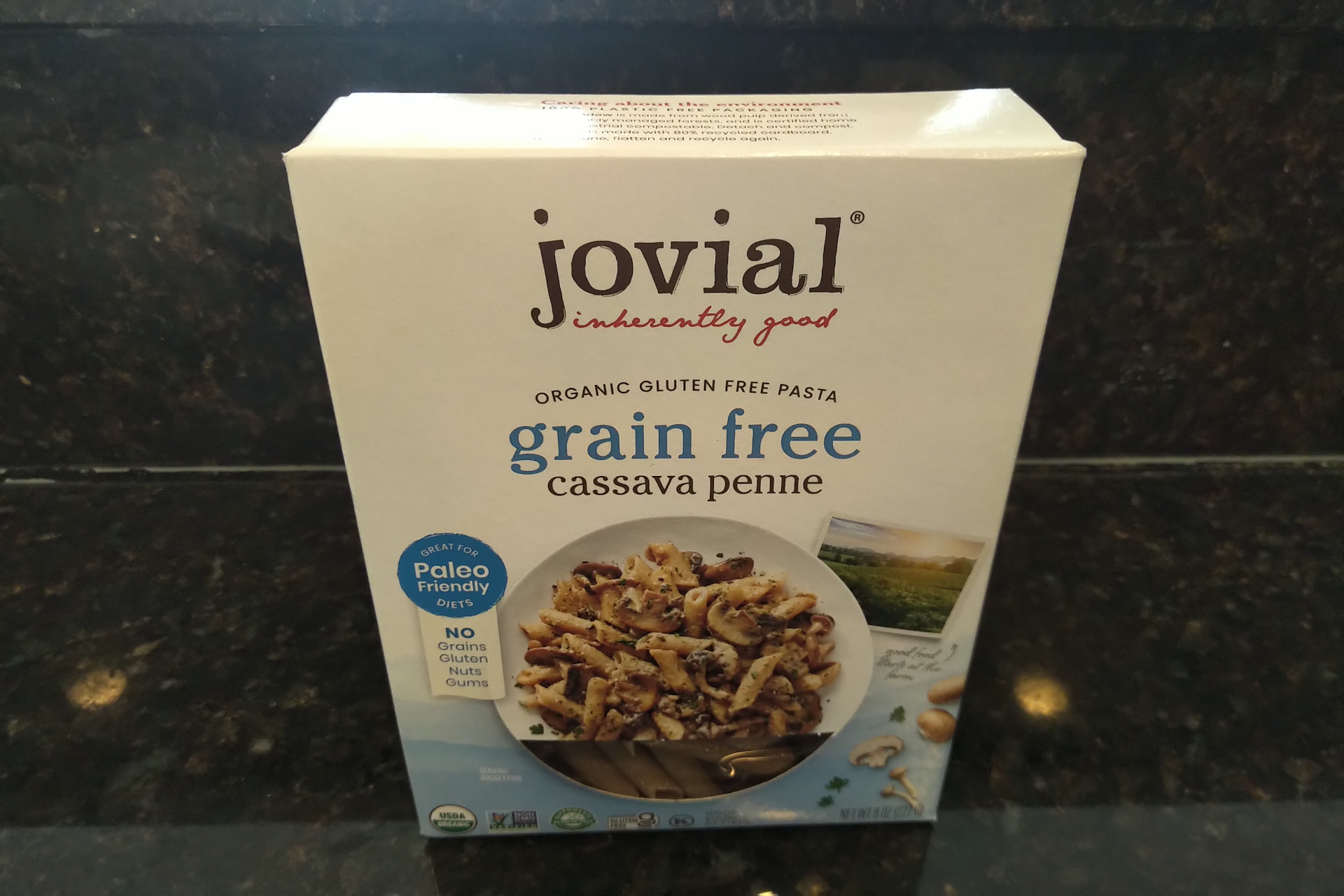 Jovial gluten free grain free penne pasta