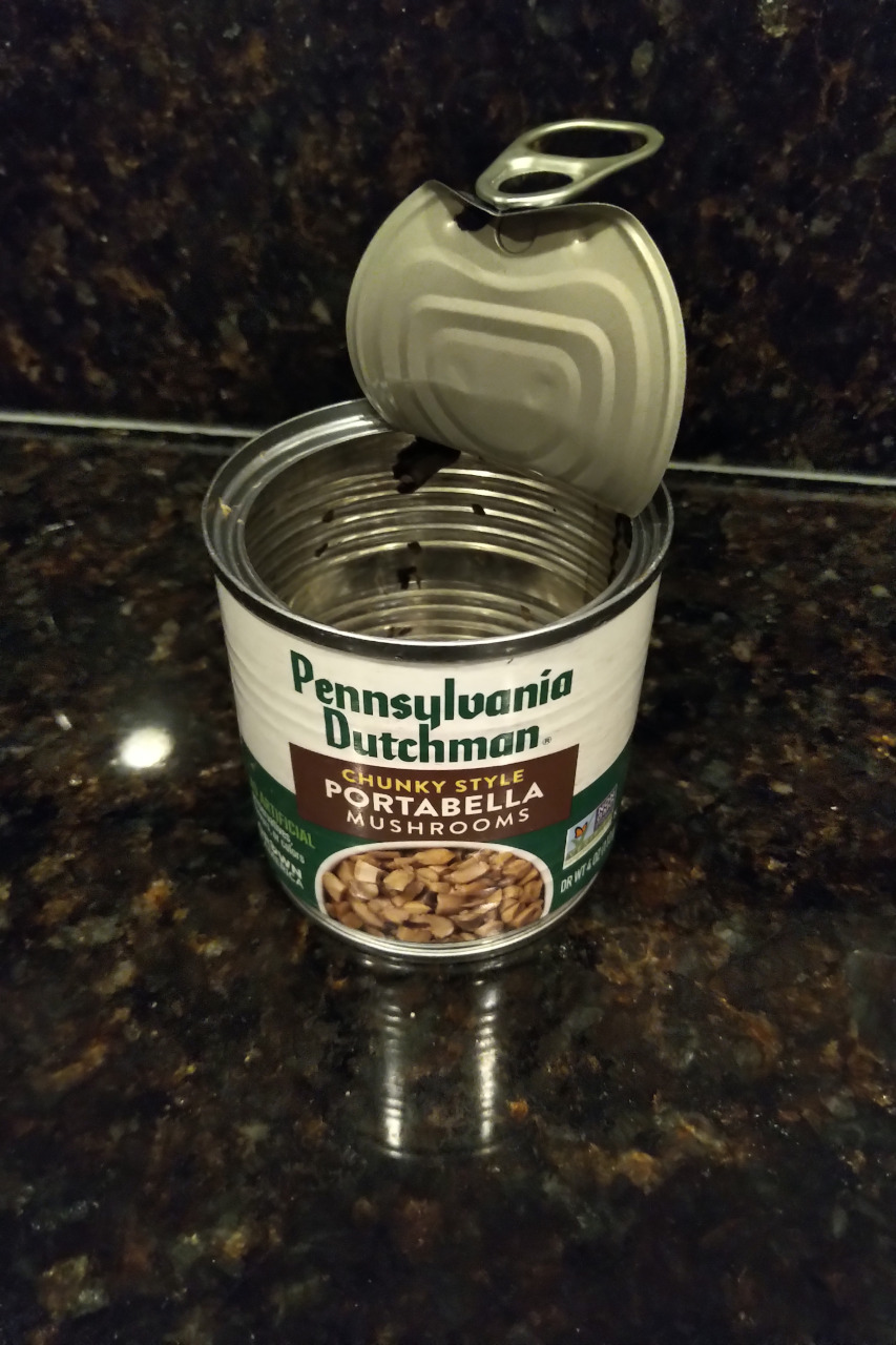 Can of mushrooms