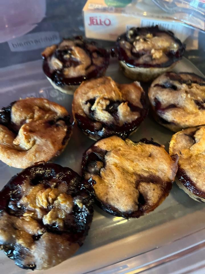 Blueberry muffins