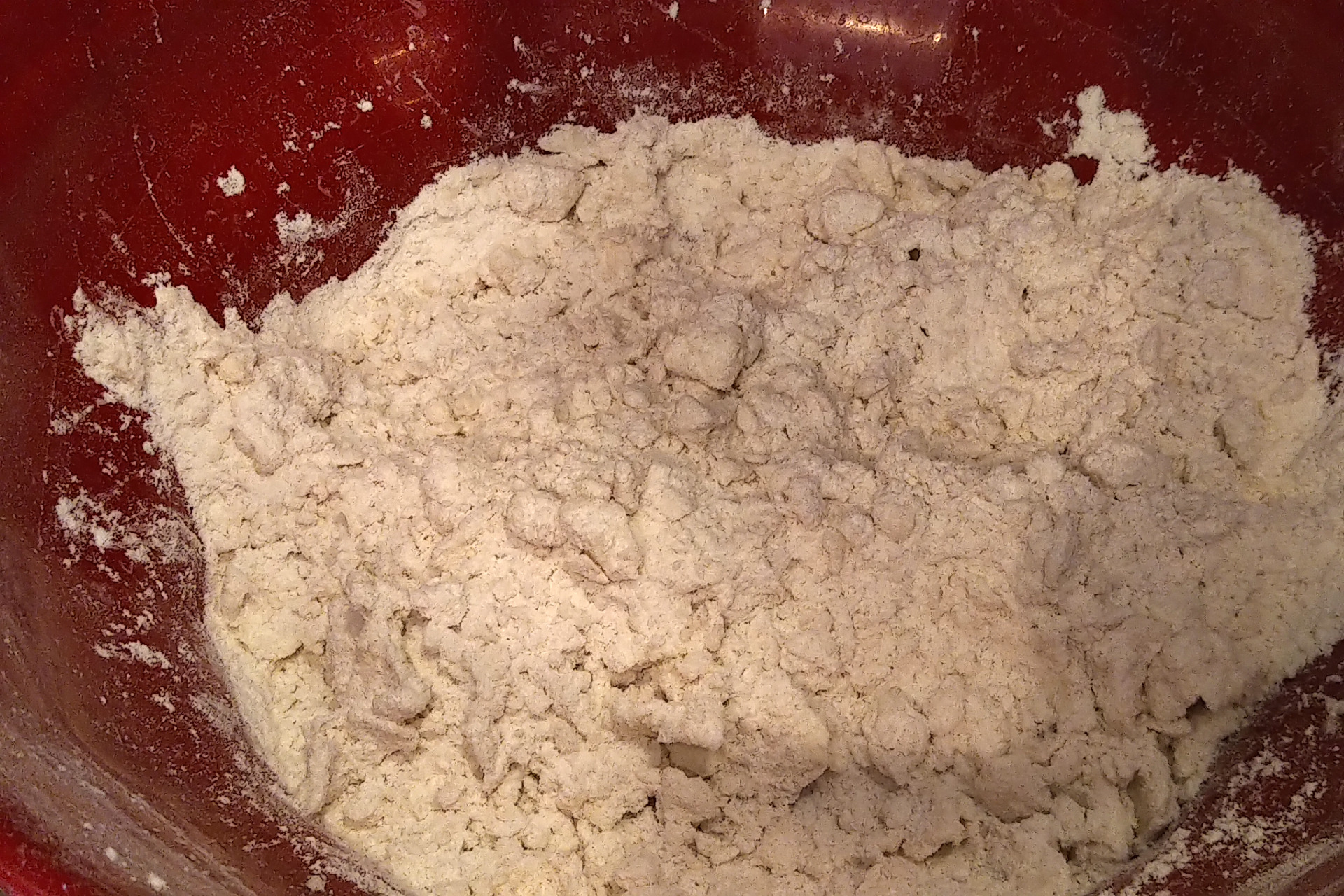 Correct size of crumbles